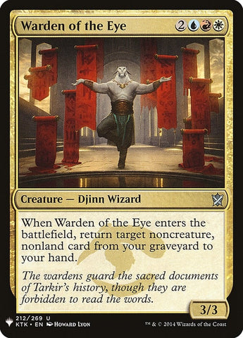 Image for Warden of the Eye (212) [The List Reprints]