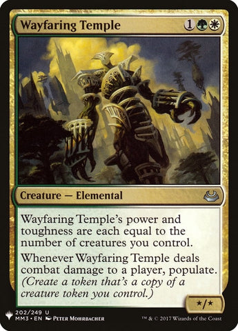Image for Wayfaring Temple (202) [The List Reprints]