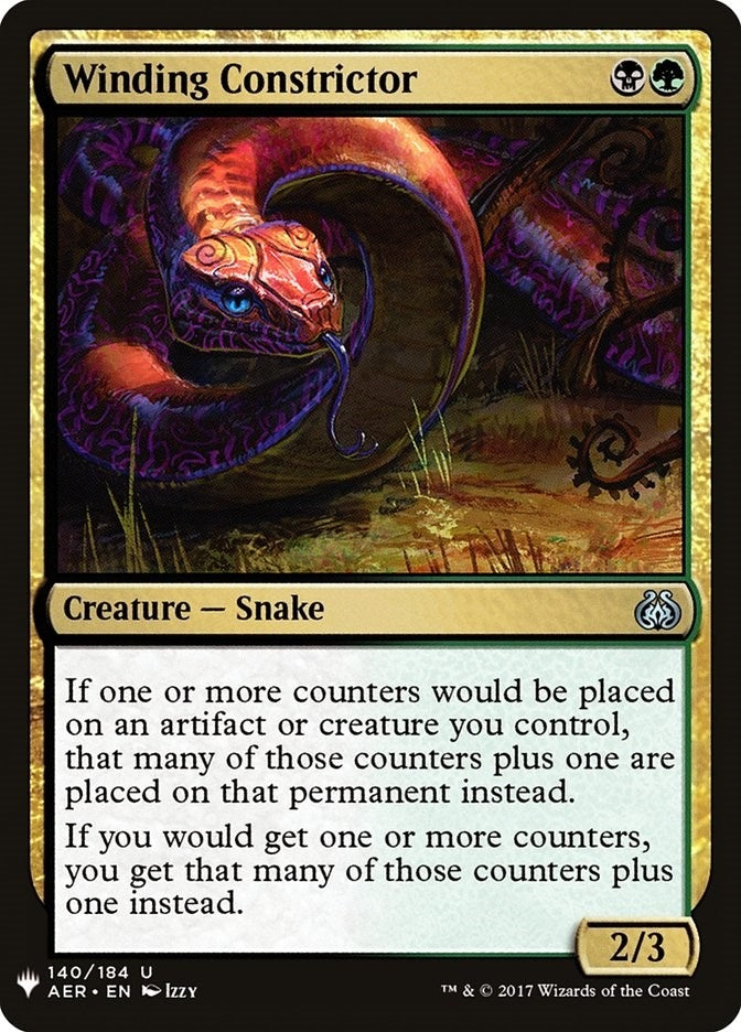 Image for Winding Constrictor (140) [The List Reprints]