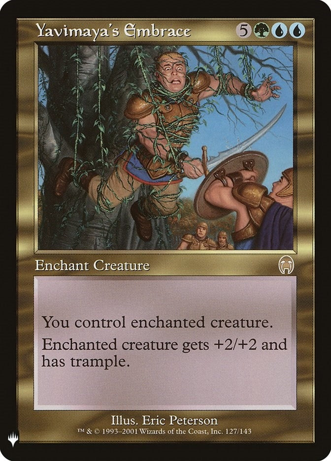 Image for Yavimaya's Embrace (127) [The List Reprints]