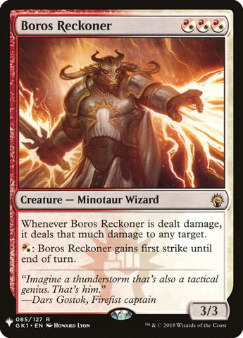 Image for Boros Reckoner (85) [The List Reprints]