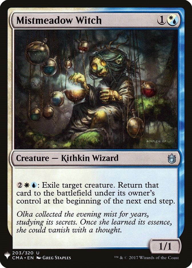 Image for Mistmeadow Witch (CMA) (203) [The List Reprints]