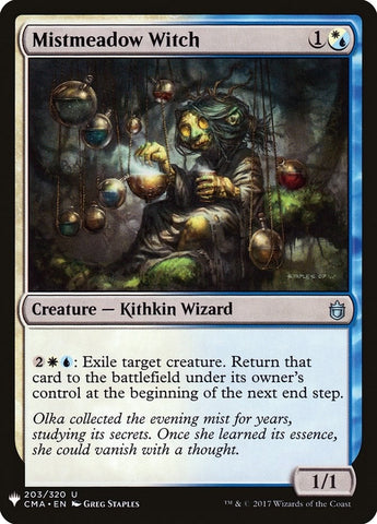 Image for Mistmeadow Witch (CMA) (203) [The List Reprints]