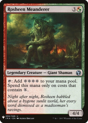 Image for Rosheen Meanderer (206) [The List Reprints]