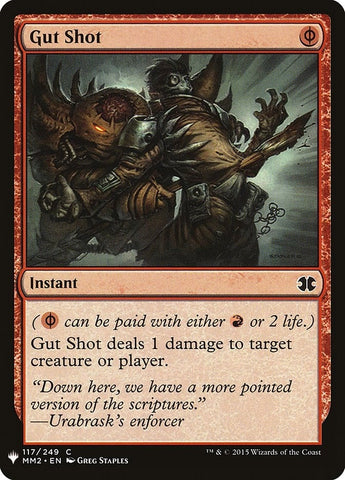 Image for Gut Shot (117) [The List Reprints]