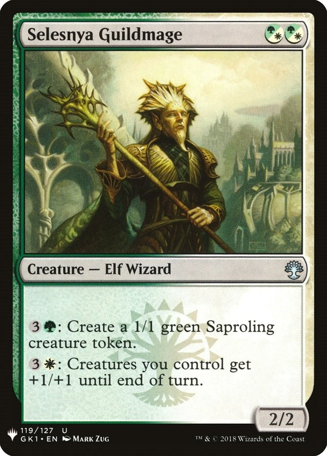 Image for Selesnya Guildmage (119) [The List Reprints]