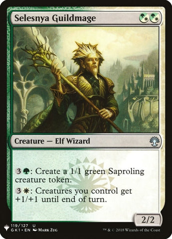 Image for Selesnya Guildmage (119) [The List Reprints]