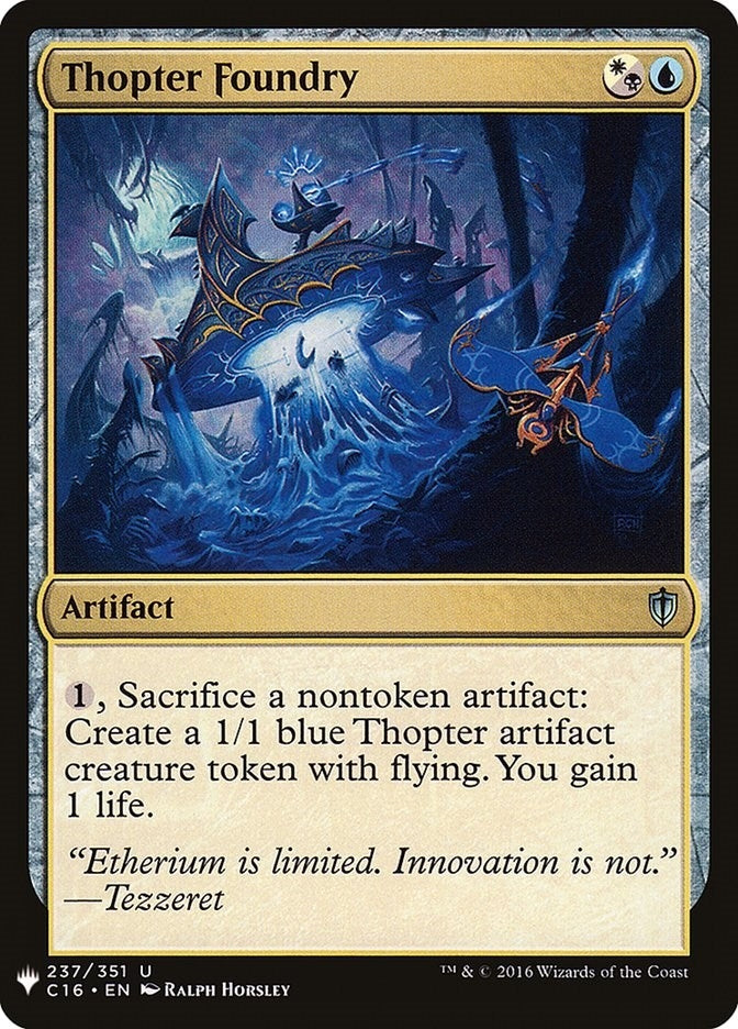 Image for Thopter Foundry (C16) (237) [The List Reprints]