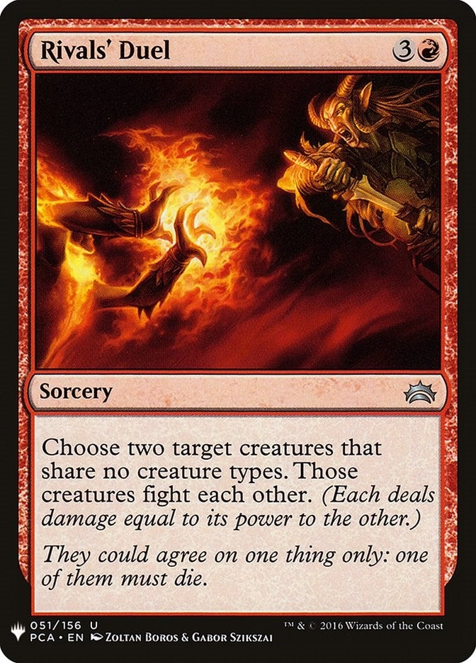 Image for Rivals' Duel (51) [The List Reprints]