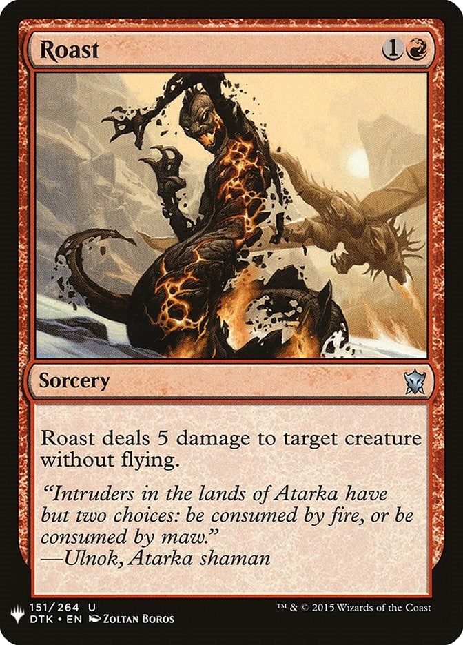 Image for Roast (151) [The List Reprints]