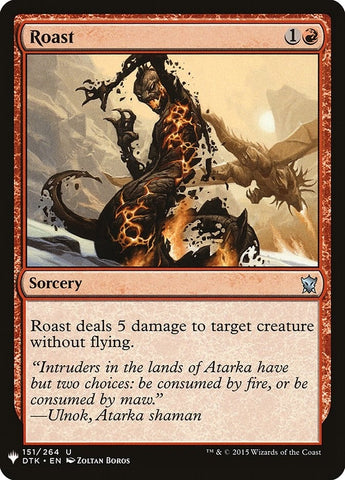 Image for Roast (151) [The List Reprints]