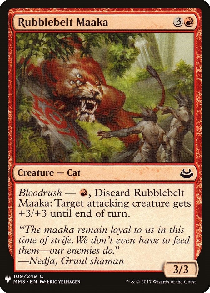 Image for Rubblebelt Maaka (109) [The List Reprints]