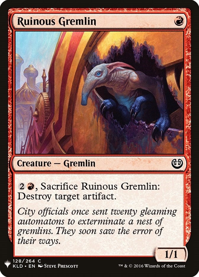 Image for Ruinous Gremlin (128) [The List Reprints]