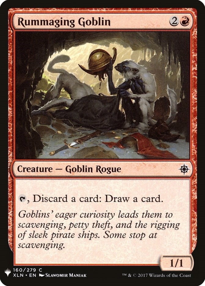 Image for Rummaging Goblin (160) [The List Reprints]