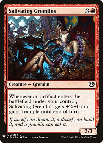 Image for Salivating Gremlins (129) [The List Reprints]