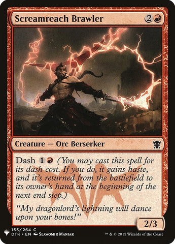 Image for Screamreach Brawler (155) [The List Reprints]