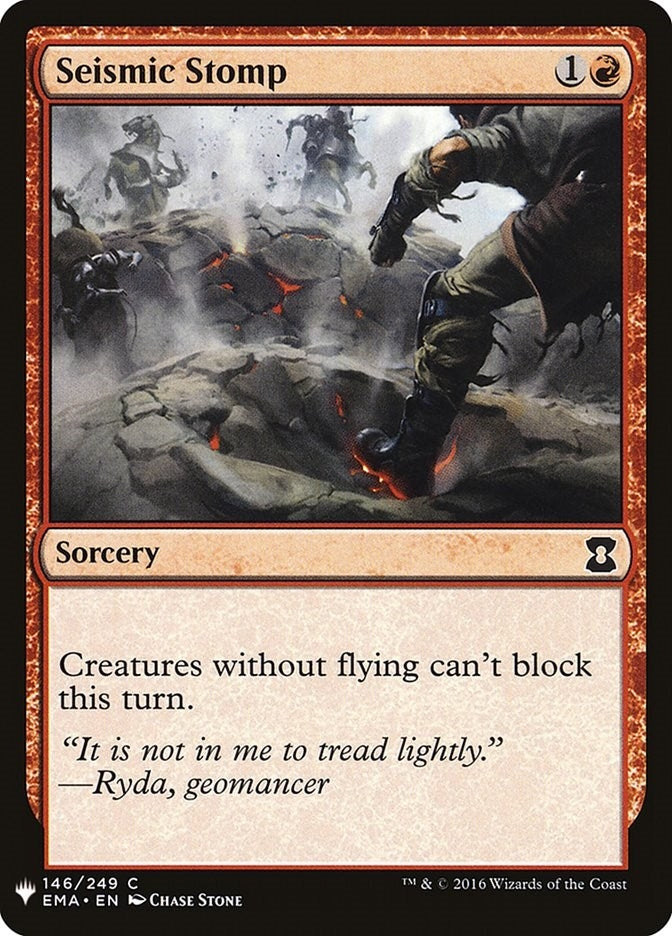 Image for Seismic Stomp (146) [The List Reprints]
