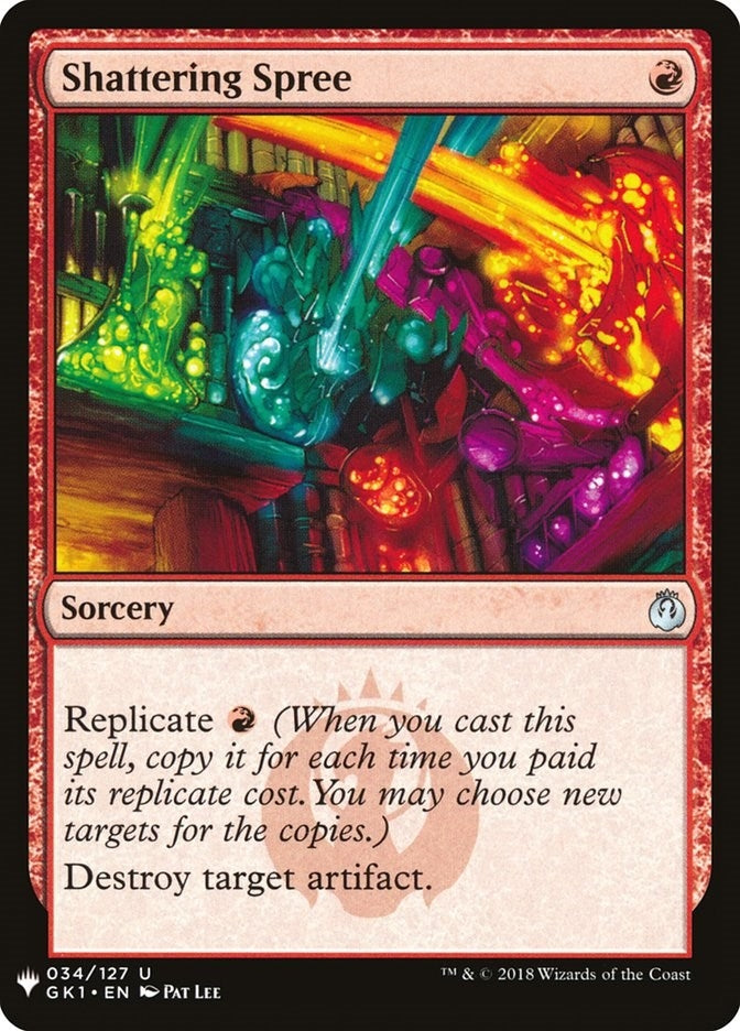 Image for Shattering Spree (34) [The List Reprints]