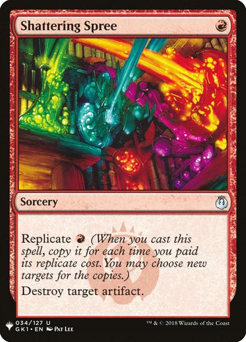 Image for Shattering Spree (34) [The List Reprints]