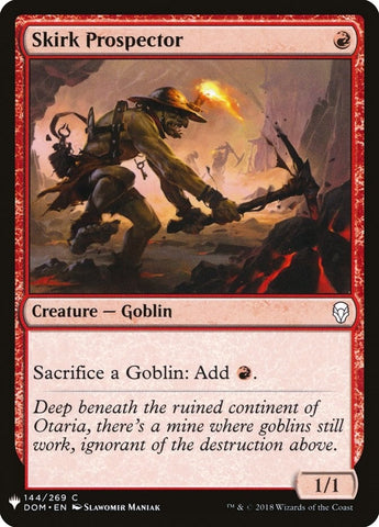Image for Skirk Prospector (144) [The List Reprints]