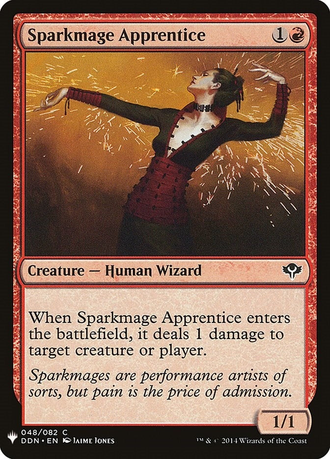 Image for Sparkmage Apprentice (48) [The List Reprints]