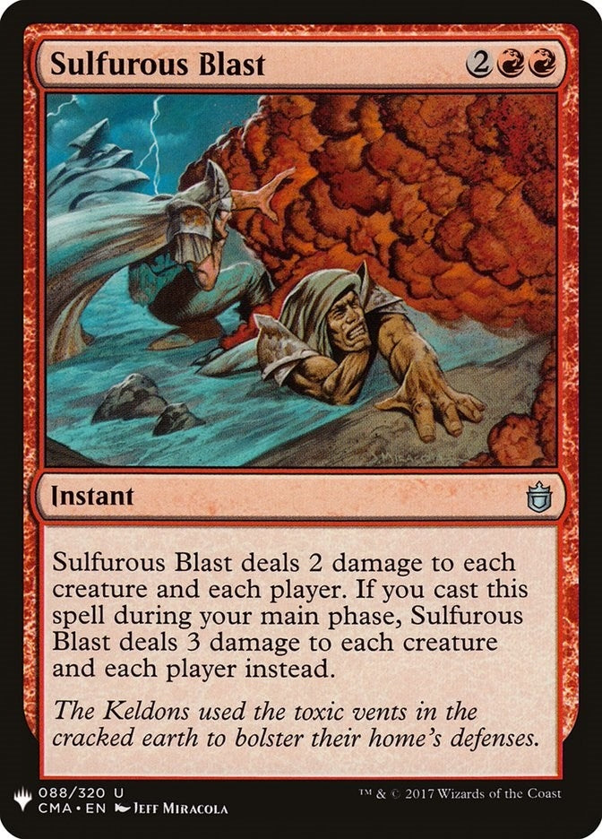 Image for Sulfurous Blast (88) [The List Reprints]