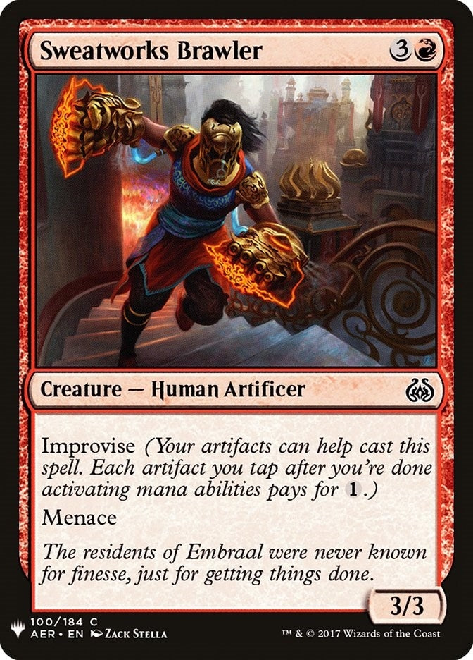 Image for Sweatworks Brawler (100) [The List Reprints]