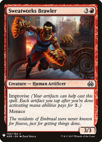Image for Sweatworks Brawler (100) [The List Reprints]