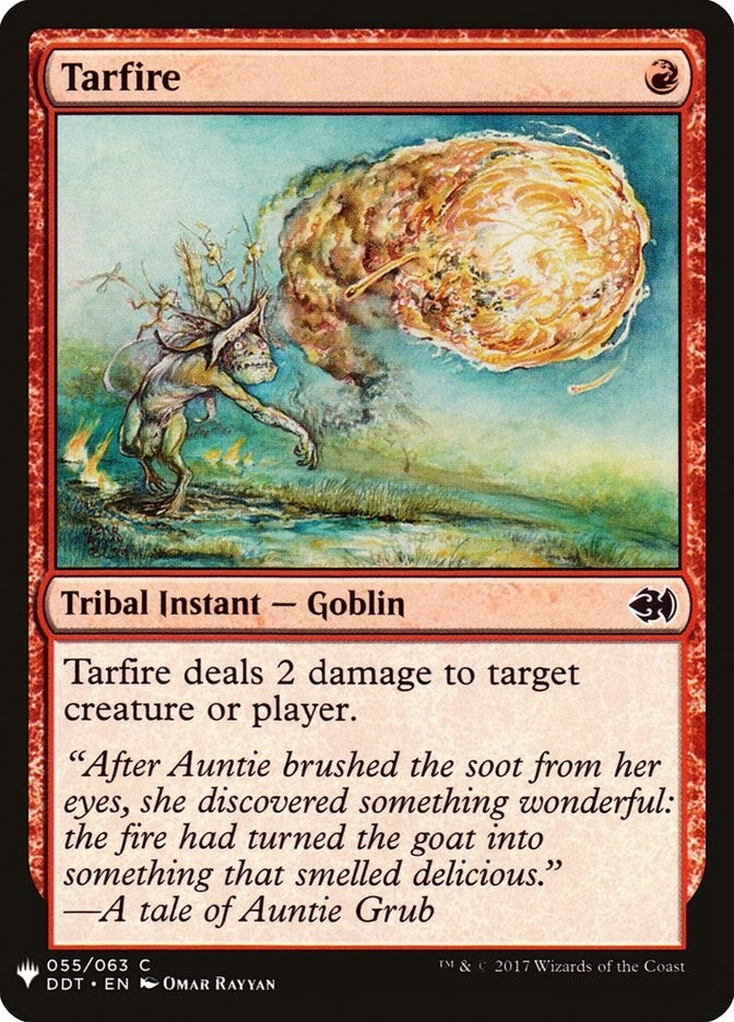 Image for Tarfire (55) [The List Reprints]