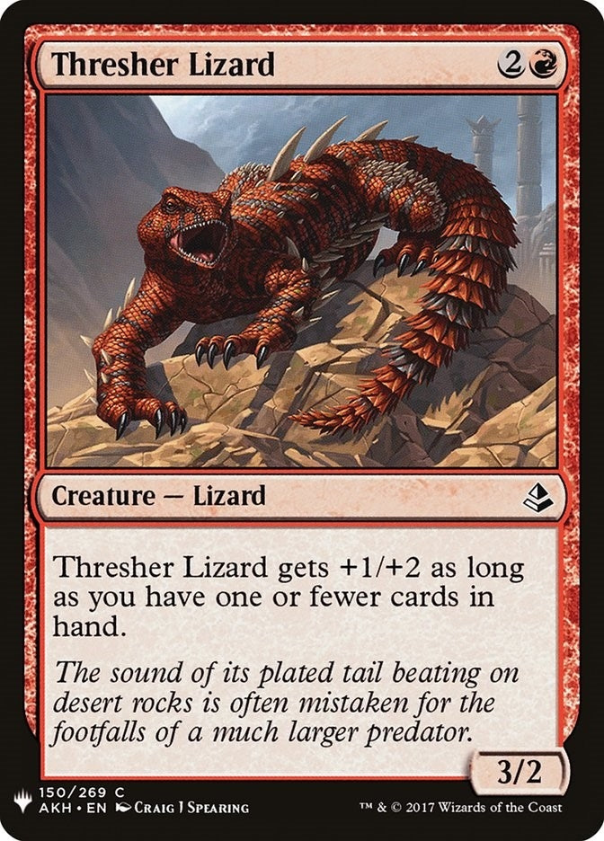 Image for Thresher Lizard (150) [The List Reprints]