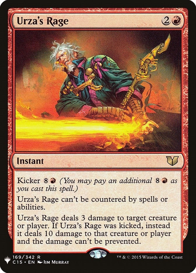 Image for Urza's Rage (169) [The List Reprints]