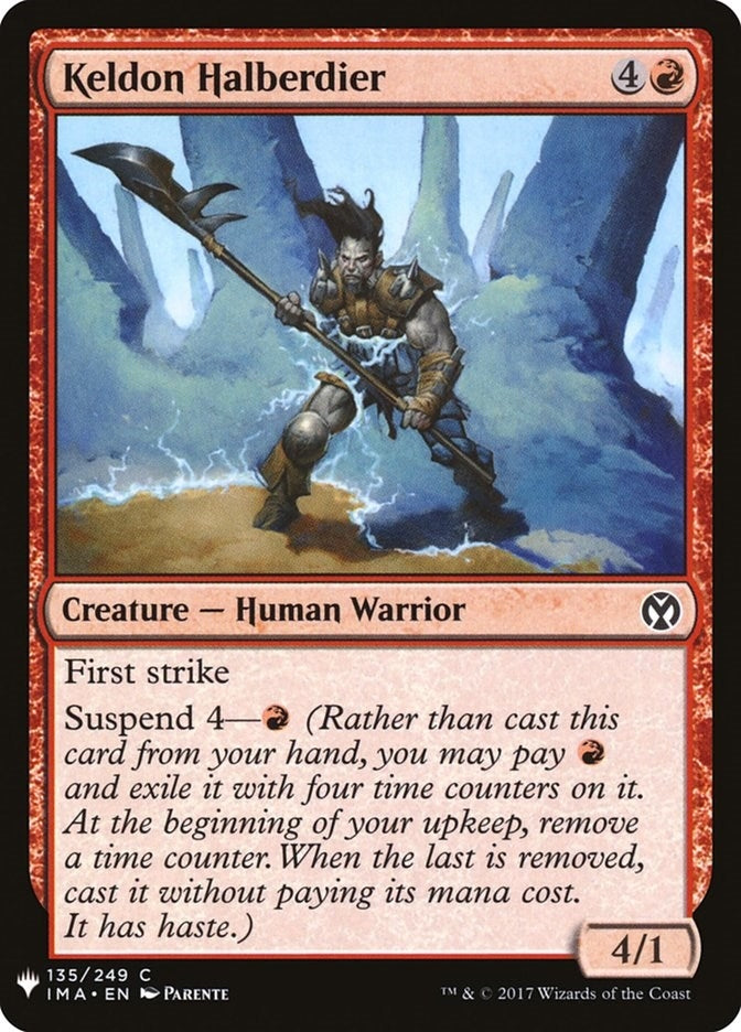 Image for Keldon Halberdier (135) [The List Reprints]