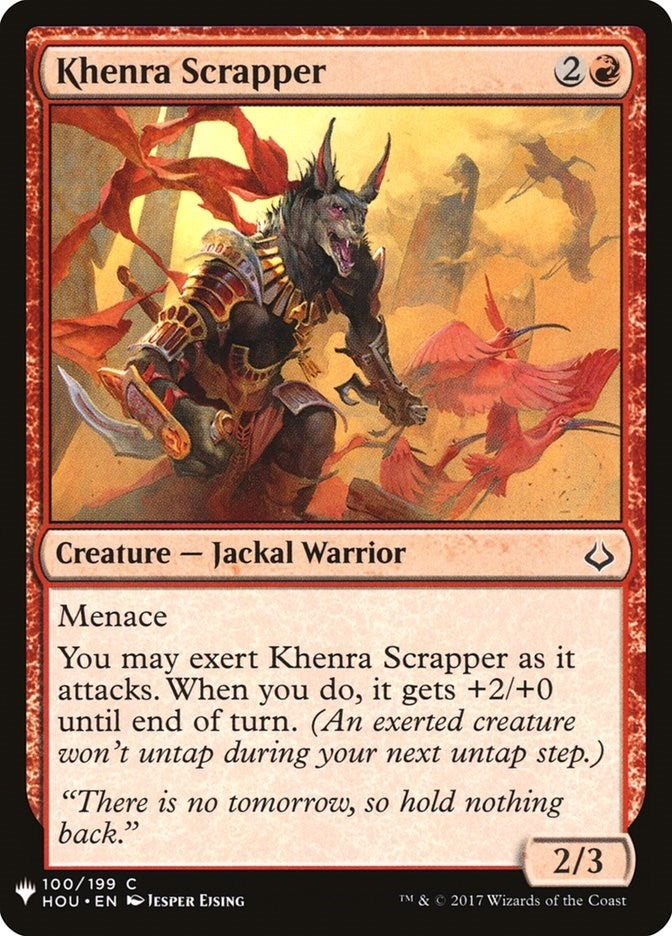 Image for Khenra Scrapper (100) [The List Reprints]