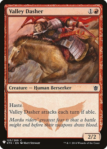 Image for Valley Dasher (125) [The List Reprints]