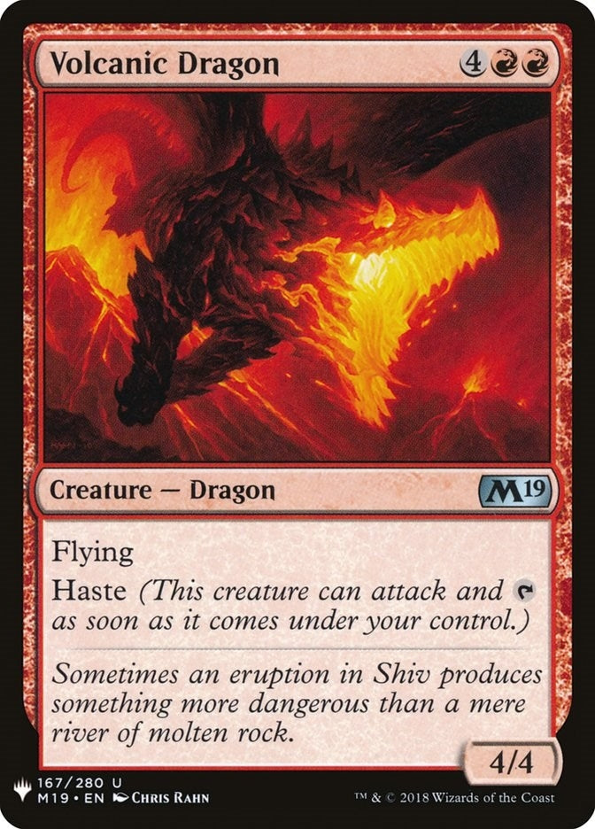 Image for Volcanic Dragon (167) [The List Reprints]
