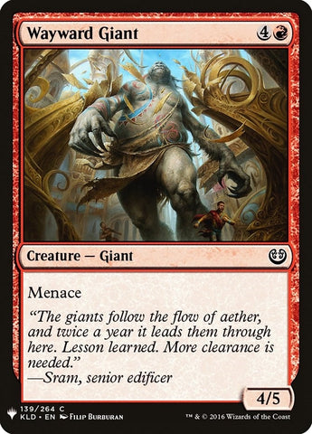 Image for Wayward Giant (139) [The List Reprints]