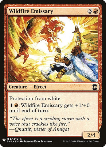 Image for Wildfire Emissary (153) [The List Reprints]