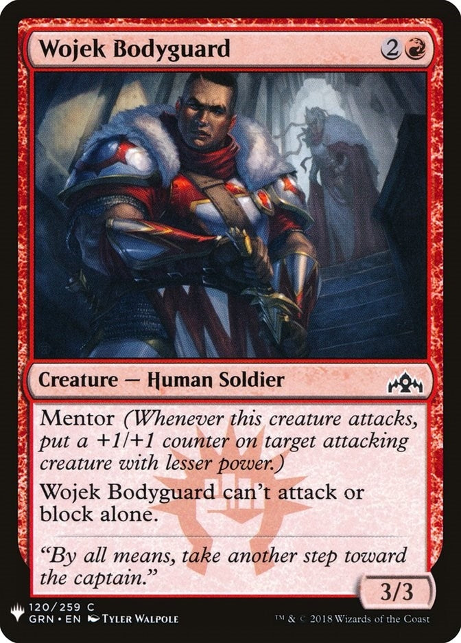 Image for Wojek Bodyguard (120) [The List Reprints]