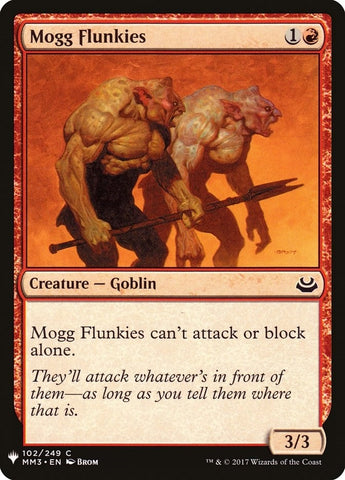 Image for Mogg Flunkies (102) [The List Reprints]