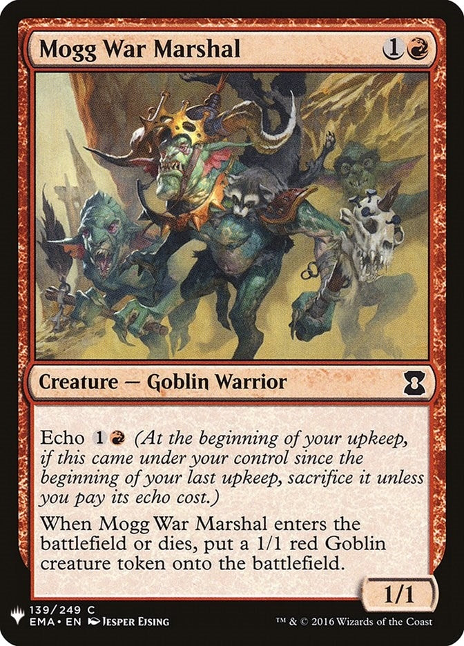 Image for Mogg War Marshal (139) [The List Reprints]