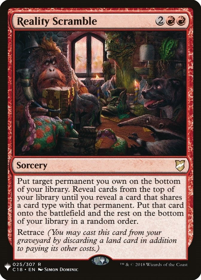 Image for Reality Scramble (25) [The List Reprints]