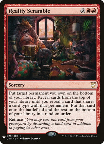 Image for Reality Scramble (25) [The List Reprints]