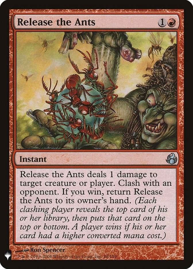 Image for Release the Ants (98) [The List Reprints]