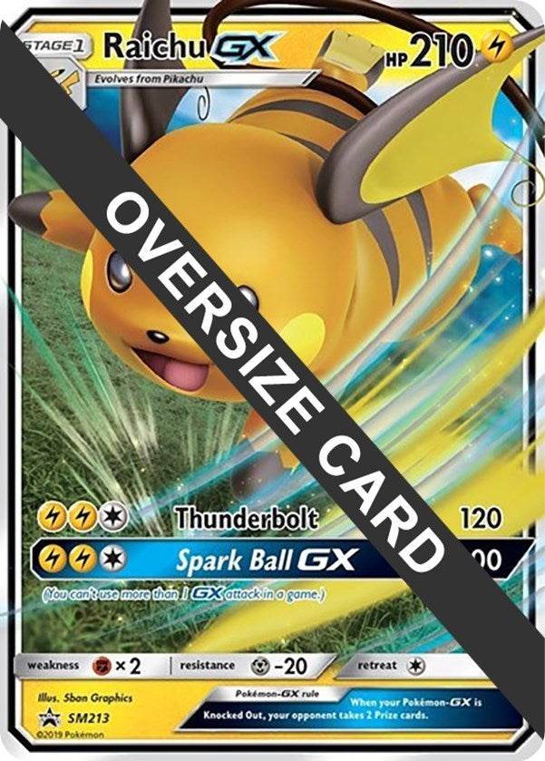 Image for Raichu GX (SM213) [Jumbo Cards]