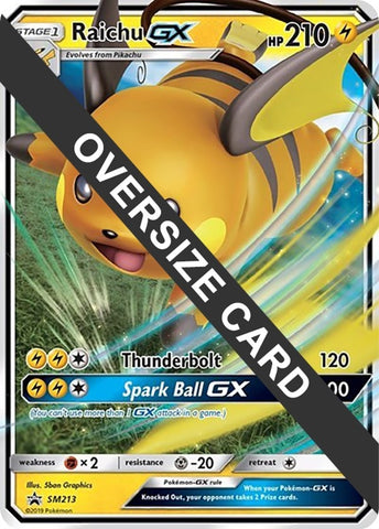 Image for Raichu GX (SM213) [Jumbo Cards]