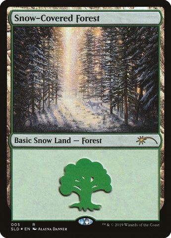 Image for Snow-Covered Forest (5) (5) [Secret Lair Drop Series]