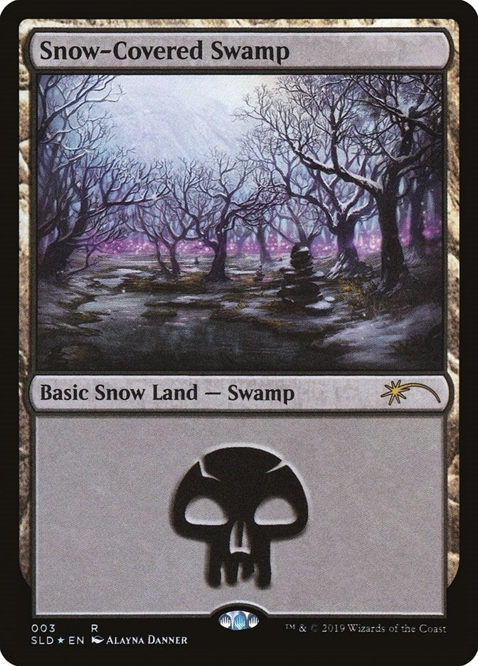 Image for Snow-Covered Swamp (3) (3) [Secret Lair Drop Series]