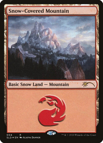Image for Snow-Covered Mountain (4) (4) [Secret Lair Drop Series]
