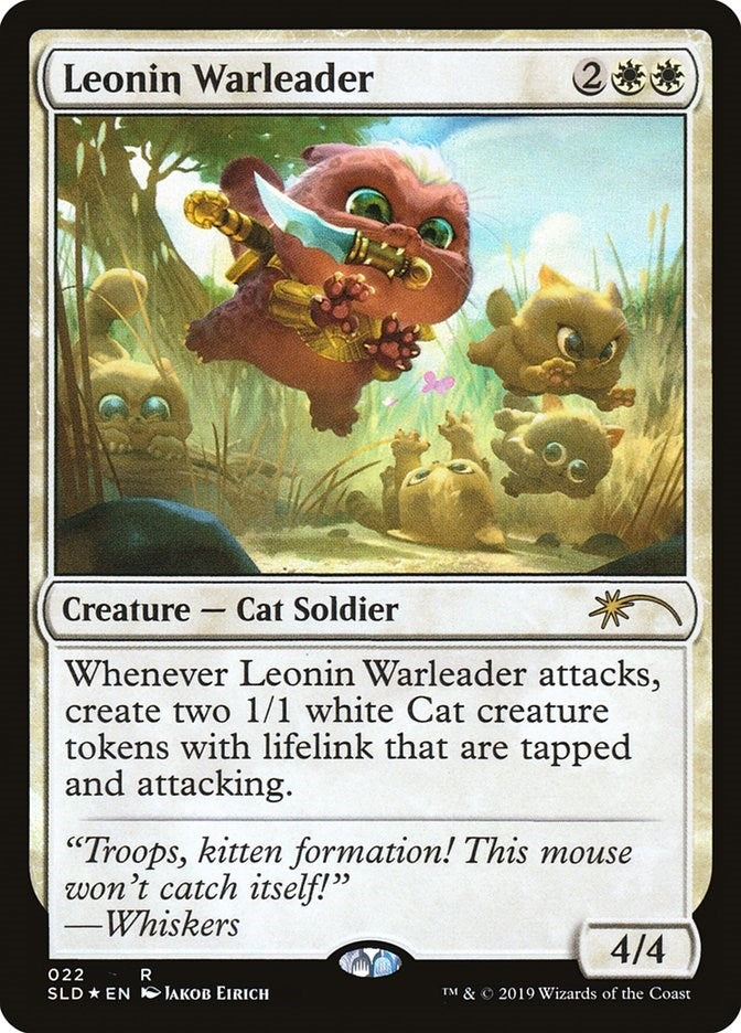 Image for Leonin Warleader (22) [Secret Lair Drop Series]
