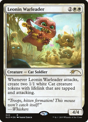 Image for Leonin Warleader (22) [Secret Lair Drop Series]